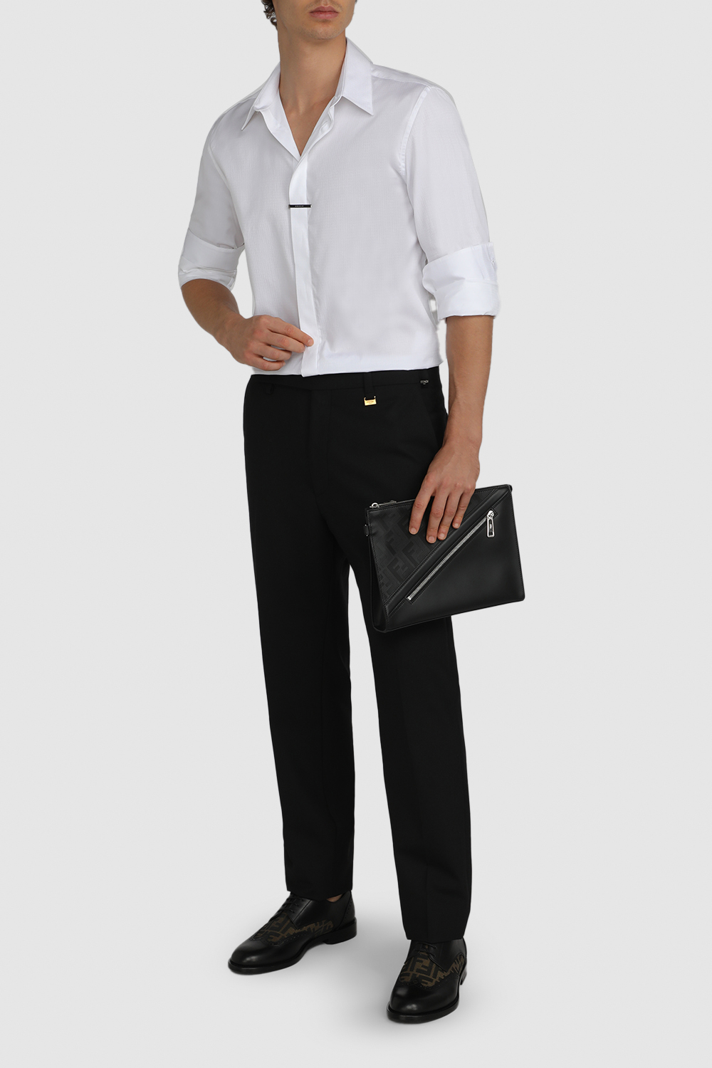 חולצת כפתורים עם חפת